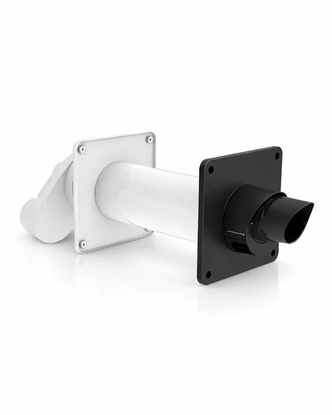 Burgerhout geveldoorvoer Safe-PP 80-125 mm voor rookgasafvoer